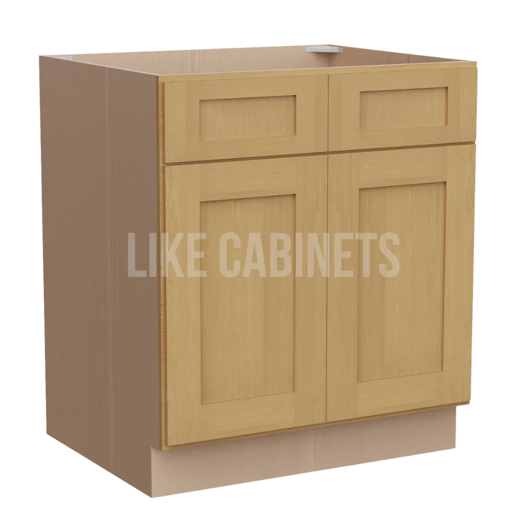 Treasure Chest Sink Base With Double Doors and False Drawers