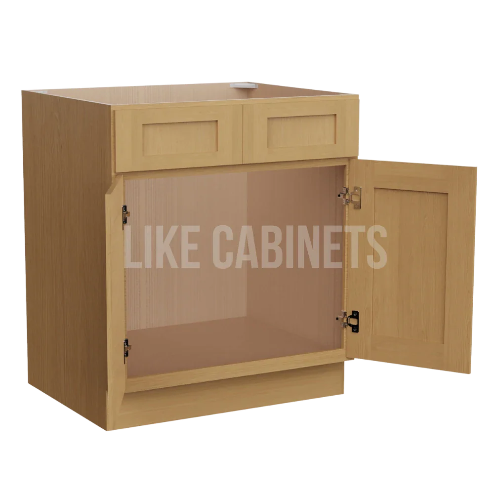 Treasure Chest Sink Base With Double Doors and False Drawers