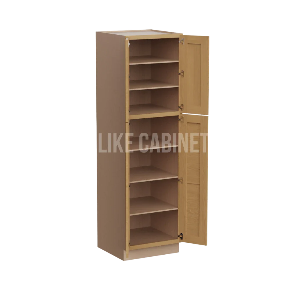 Treasure Chest Shaker 24'' W Utility Pantry Cabinet