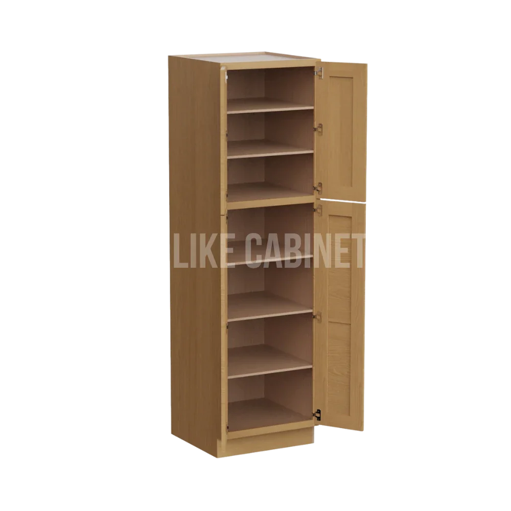 Treasure Chest Shaker 24'' W Utility Pantry Cabinet