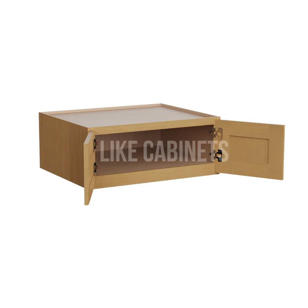 Treasure Chest Shaker 30'' W Refrigerator Wall Cabinet 24'' Deep