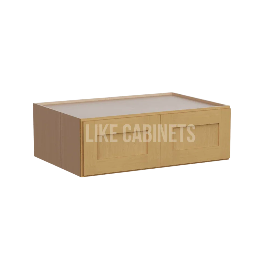 Treasure Chest Shaker 36'' W Refrigerator Wall Cabinet 24'' Deep