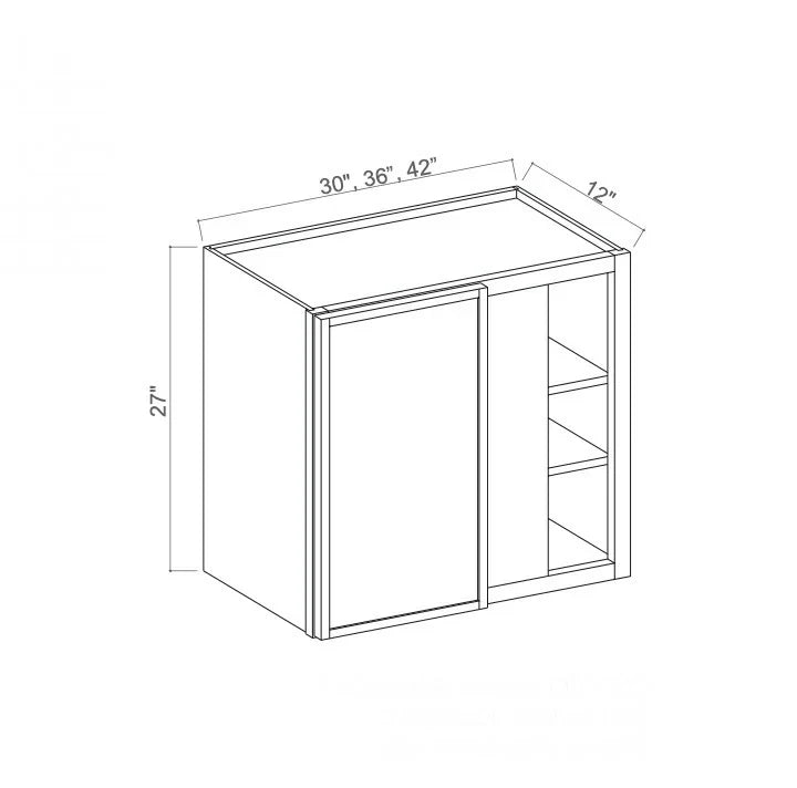 Slim Aston Green 36'' H Wall Blind Cabinet