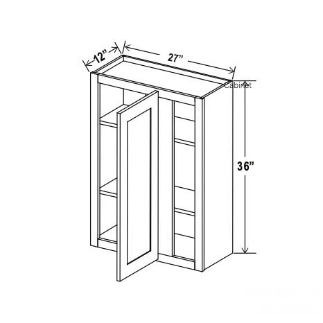 Aston Green 36'' H Wall Blind Cabinet