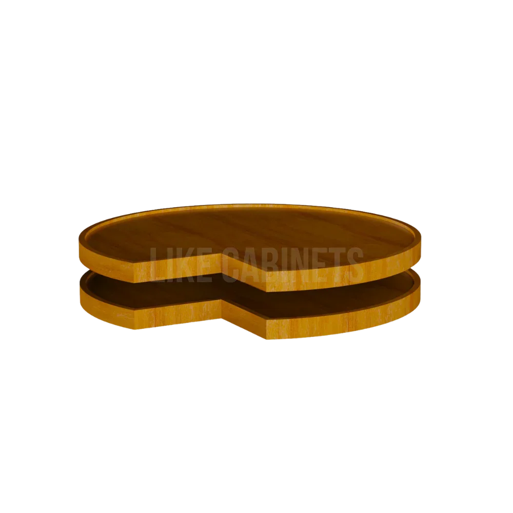 Slim Aston Green Wood Tray