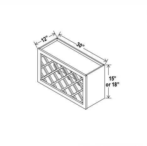 Iron Black Shaker Wine Rack