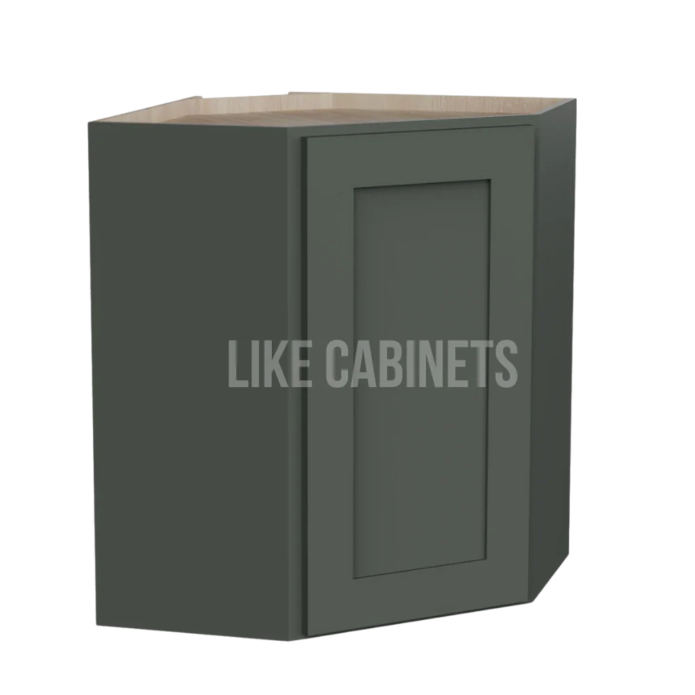 Aston Green 24'' Diagonal Corner Wall Cabinet