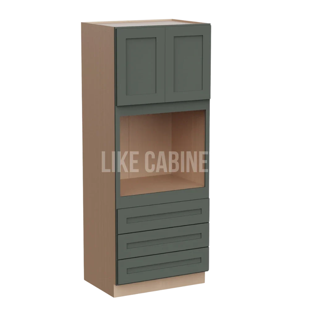 Aston Green 33'' W Oven Pantry Cabinet