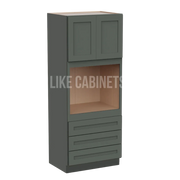 Aston Green 33'' W Oven Pantry Cabinet