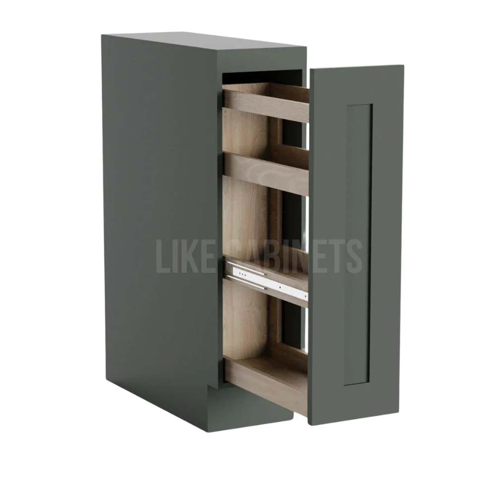 Aston Green Spice Pull Base Cabinet