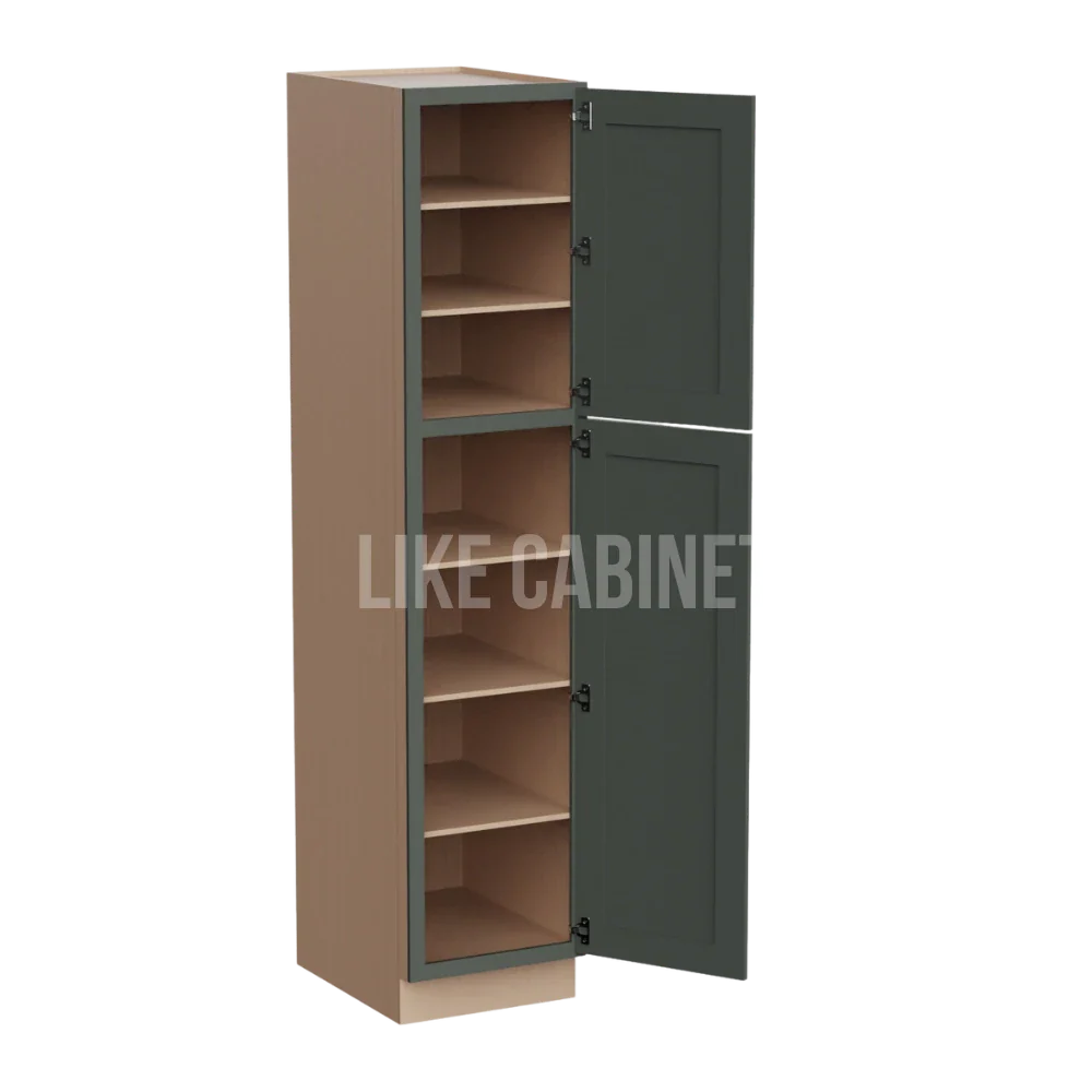 Aston Green 18'' W Utility Pantry Cabinet
