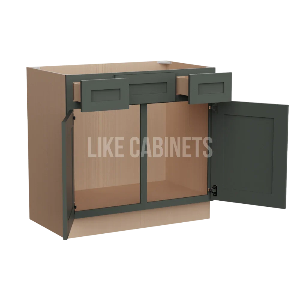 Aston Green Vanity Combo Cabinet