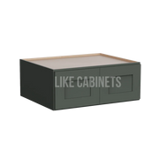 Aston Green 30'' W Refrigerator Wall Cabinet 24'' Deep