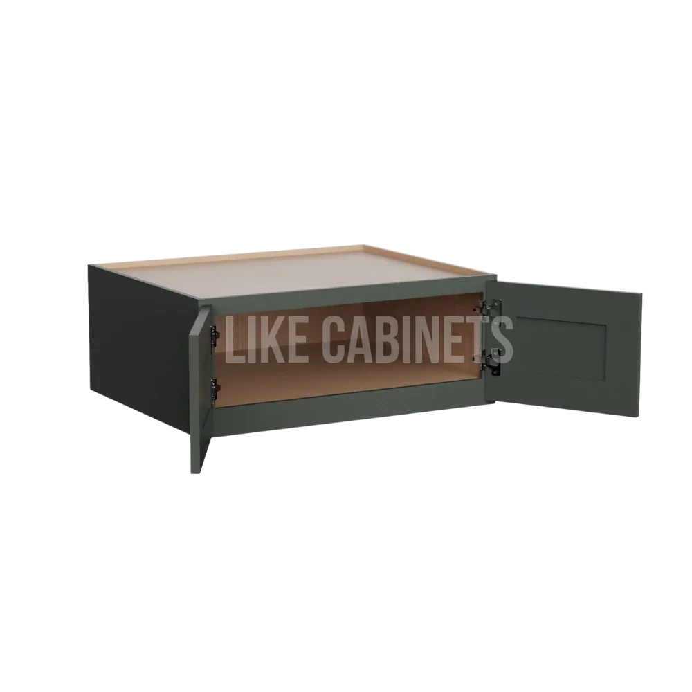 Aston Green 30'' W Refrigerator Wall Cabinet 24'' Deep 12‘’ Height