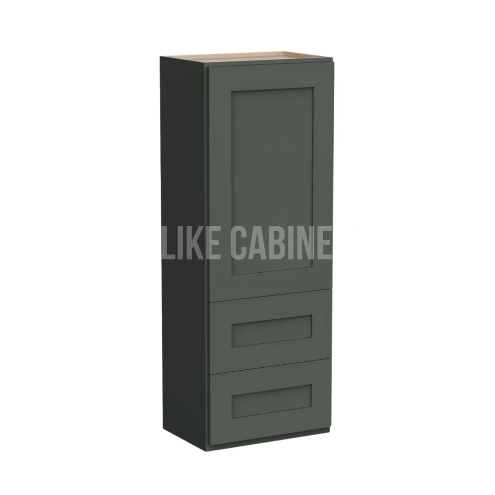 Aston Green 18''W Wall With Drawer Cabinet