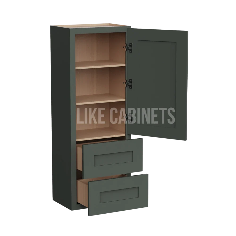 Aston Green 18''W Wall With Drawer Cabinet