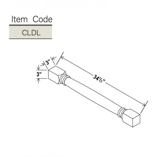 Aston Green Classic Decorative Leg