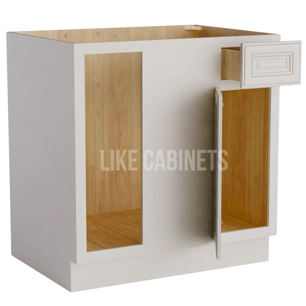 Charleston White Blind Corner Base Cabinet (L/R interchangeable)