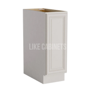 Charlston White Full Height Single Door Base Cabinet