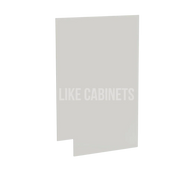 Charleston White Raised Panel Base Skin Veneer Panel