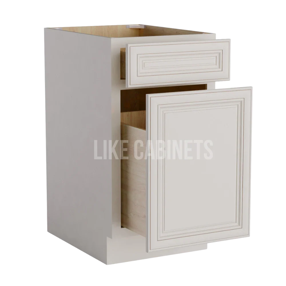 Charleston White Trash Base Cabinet