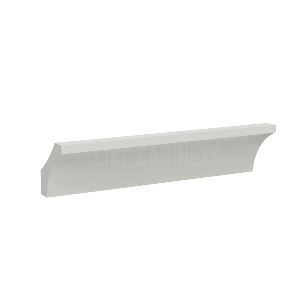 Charleston White Raised Panel Cove Crown Moulding