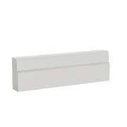 Charleston White Raised Panel Furniture Base Moulding
