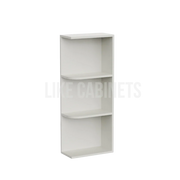 Charleston White Open End Shelf (Reversible)