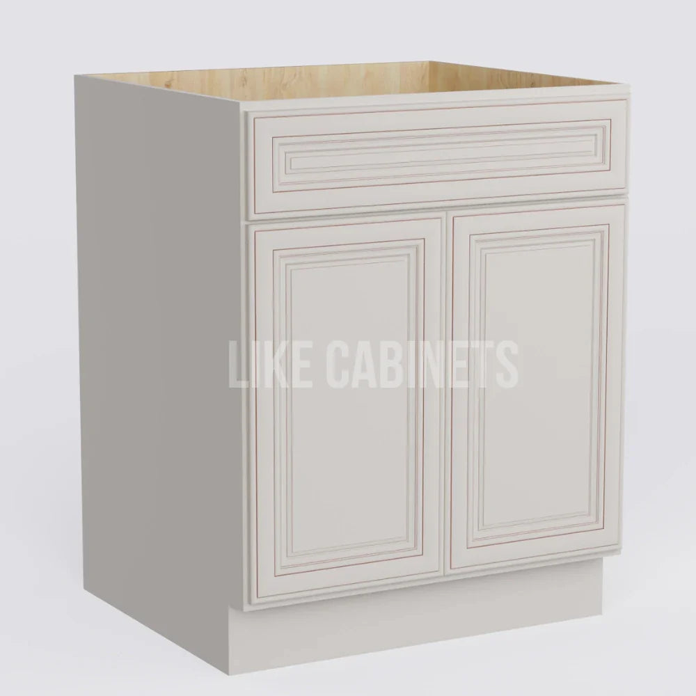 Charleston White Sink Base 27''