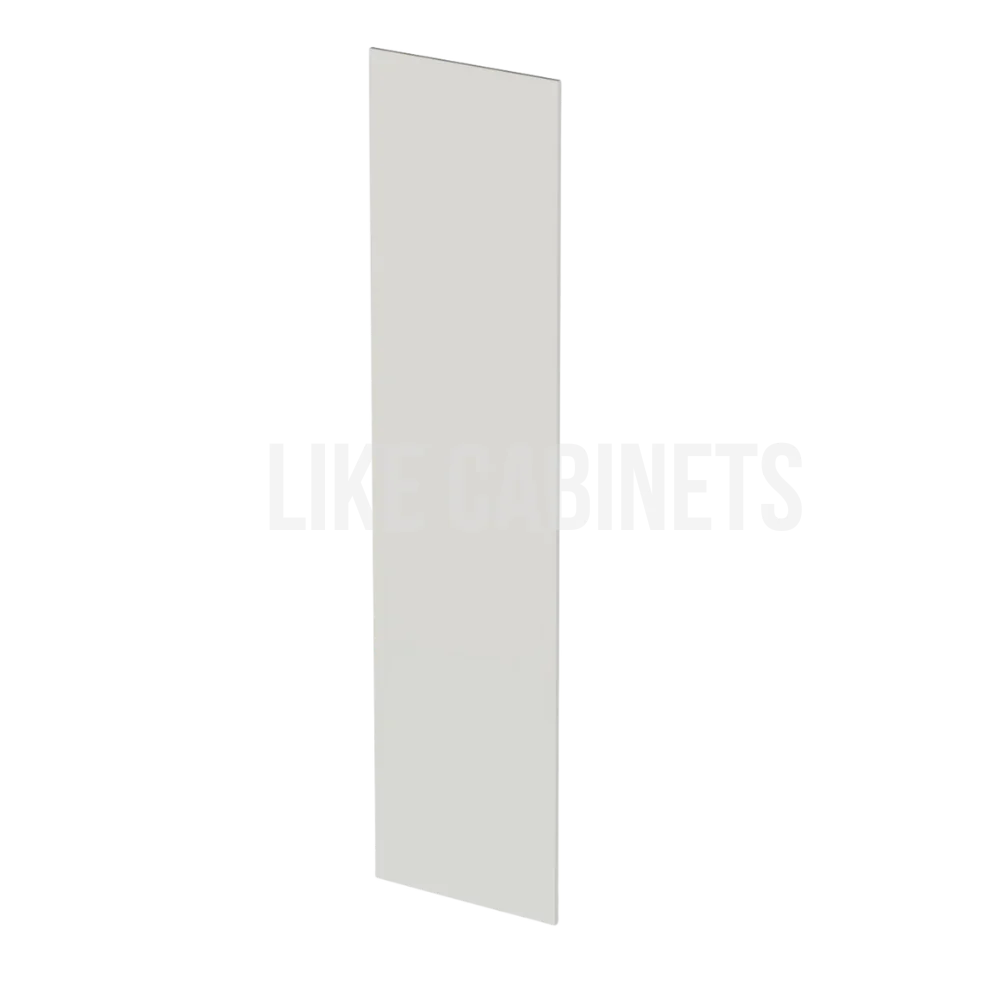 Charleston White Raised Panel Tall Skin Veneer Panel