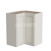 Charleston White Raised Panel Easy Reach Wall Cabinet