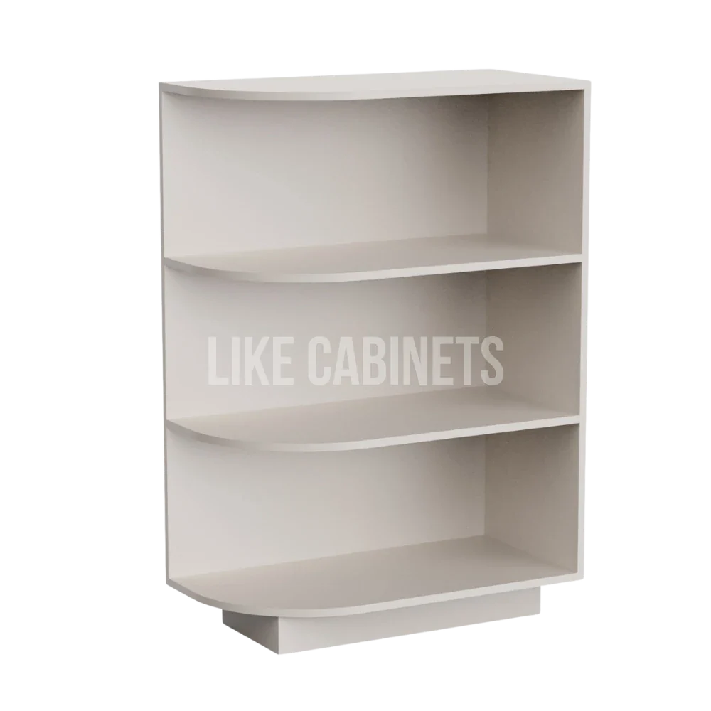 Double Dove White Base End Shelf (Reversible)