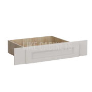 Double Dove White Knee Drawer