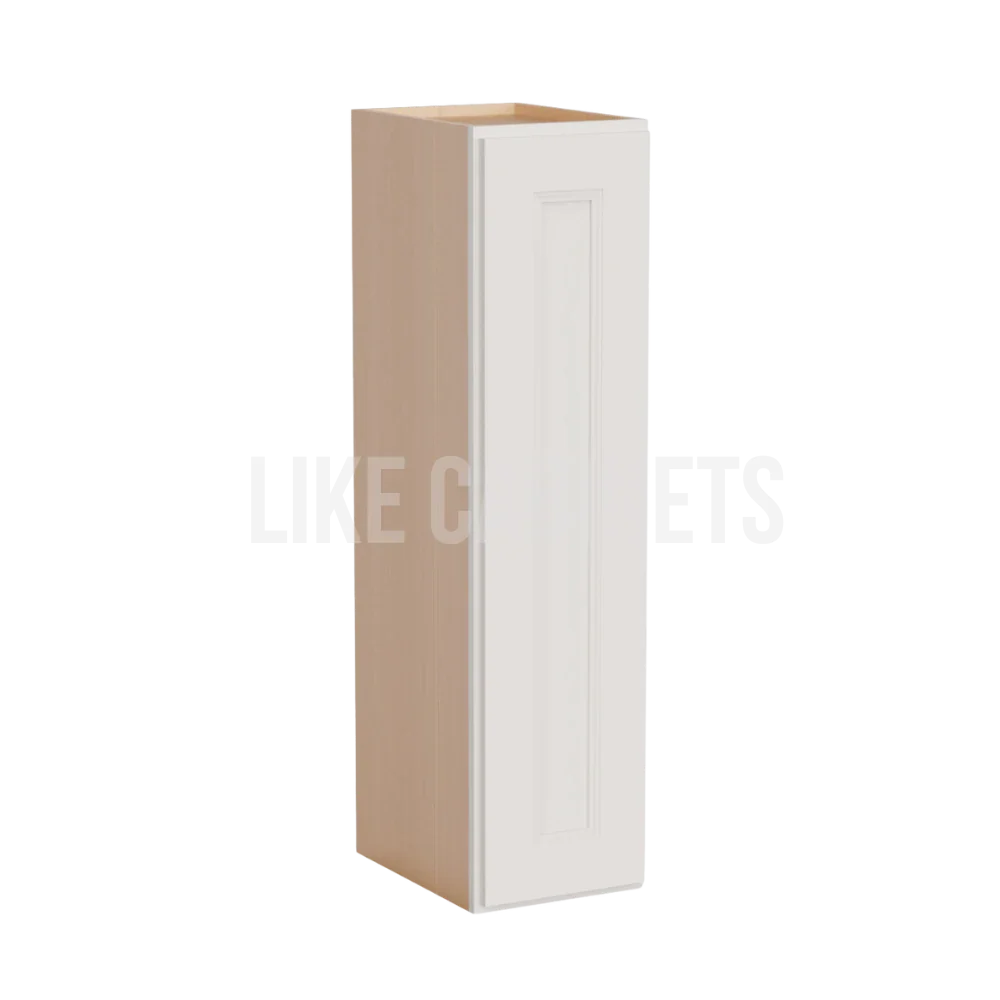 Double Dove White 36'' H 9"W Single Door Wall Cabinet