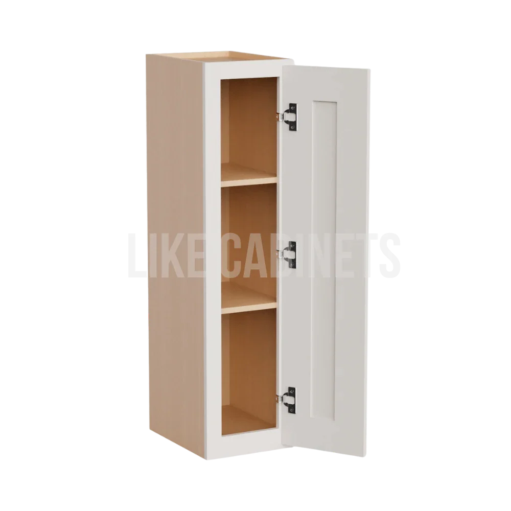 Double Dove White 36'' H 9"W Single Door Wall Cabinet