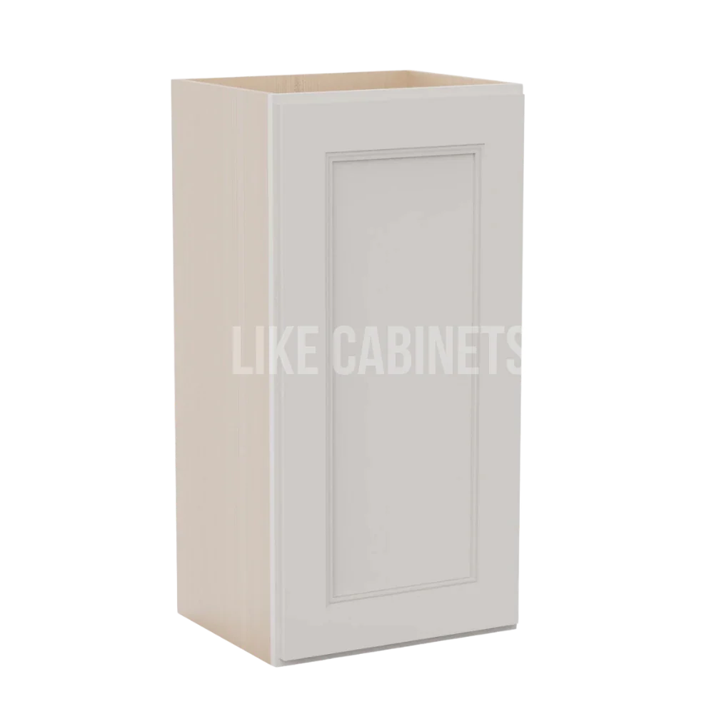 Double Dove White 36'' H 15'' W Single Door Wall Cabinet