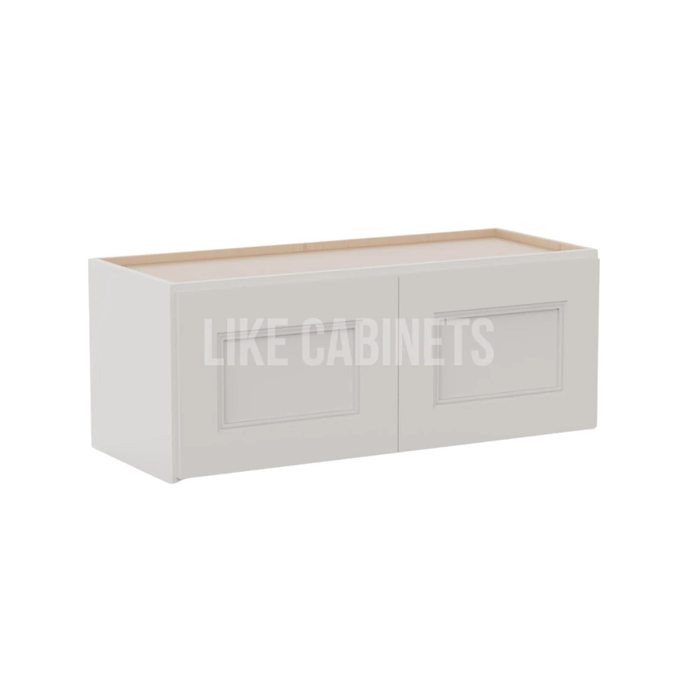 Double Dove White 15'' H Double Door Wall Cabinet