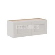 Double Dove White 15'' H Double Door Wall Cabinet