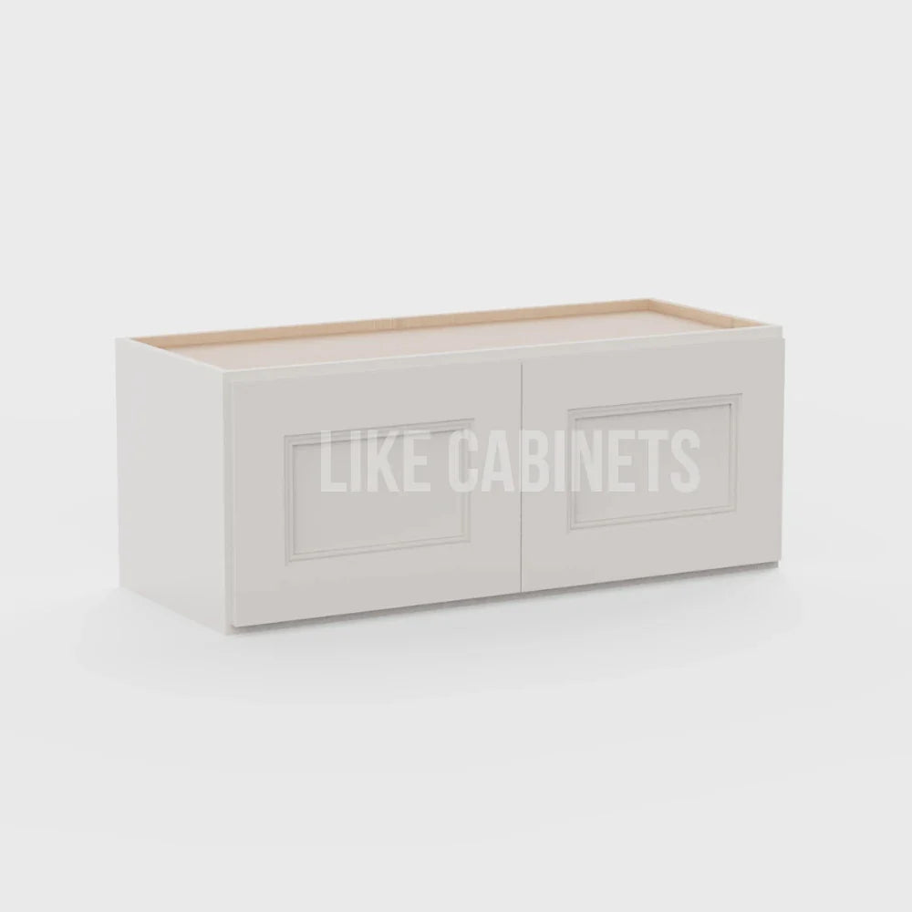 Double Dove White 15'' H Double Door Wall Cabinet