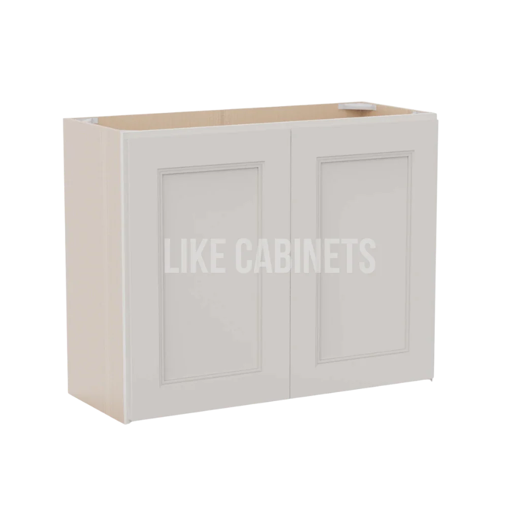 Double Dove White 24'' H Double Door Wall Cabinet