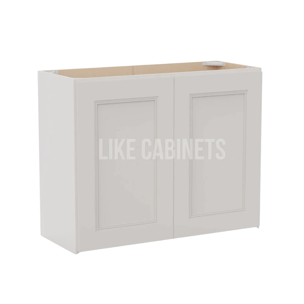 Double Dove White 24'' H Double Door Wall Cabinet