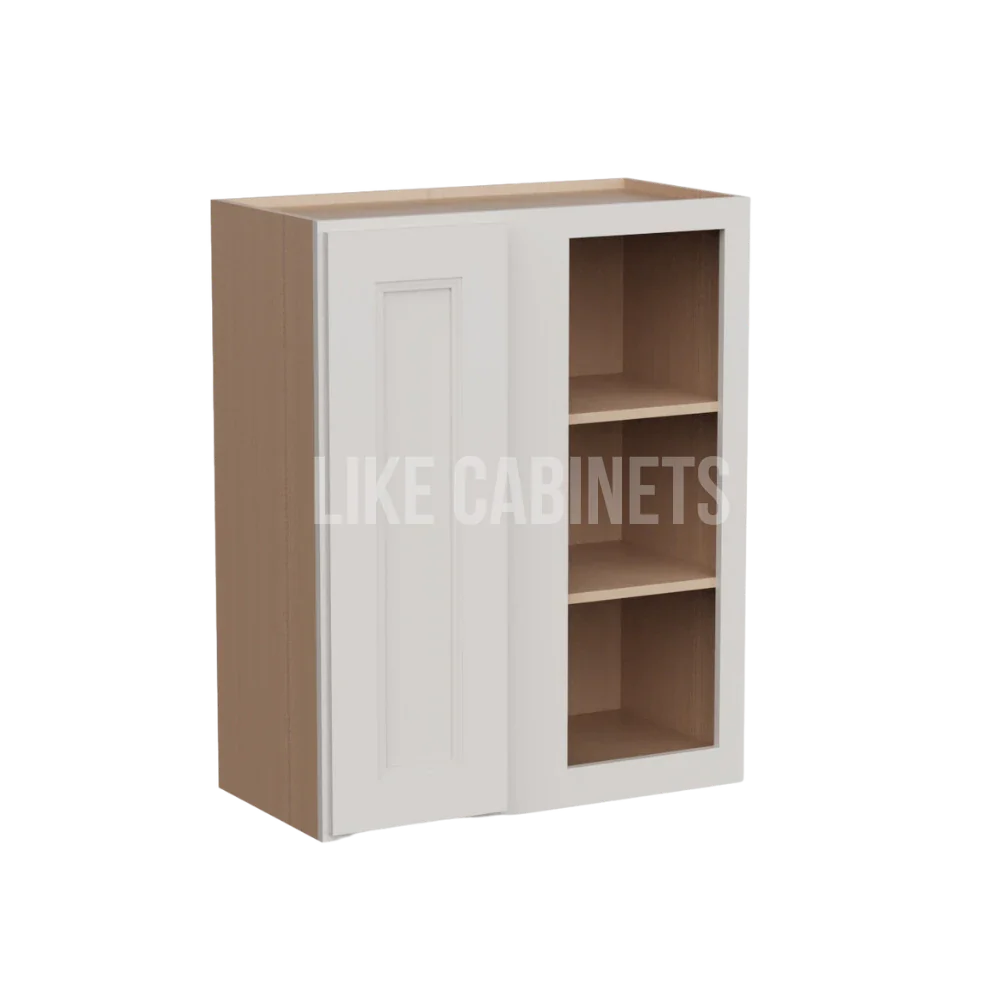 Double Dove White 30'' H Wall Blind Cabinet
