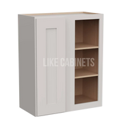 Double Dove White 30'' H Wall Blind Cabinet