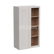 Double Dove White 42'' H Wall Blind Cabinet