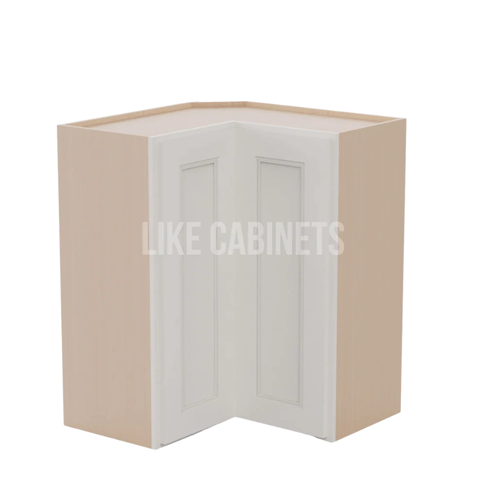 Double Dove White Easy Reach Wall Cabinet