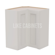 Double Dove White Easy Reach Wall Cabinet