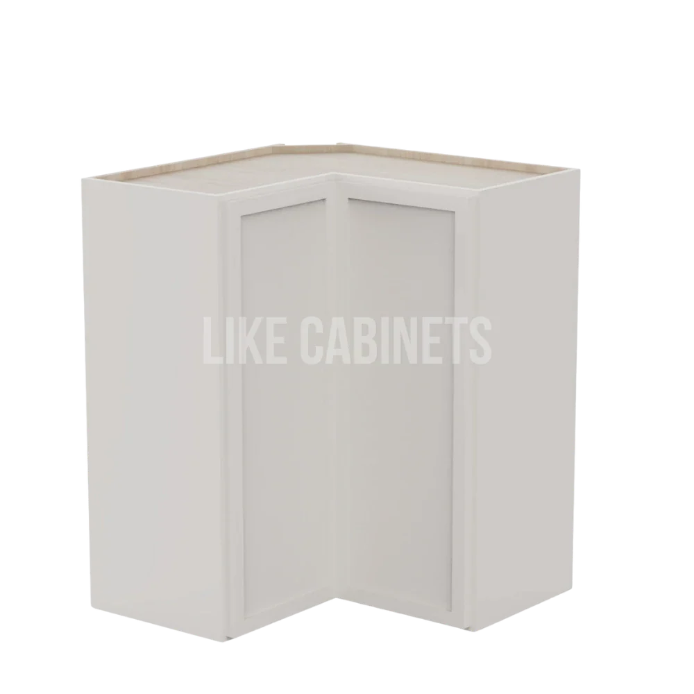 Double Dove White Easy Reach Wall Cabinet