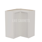 Double Dove White Easy Reach Wall Cabinet