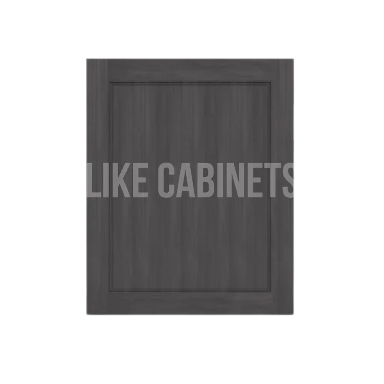Double Smokey Gray Vanity Decorative Door Panel