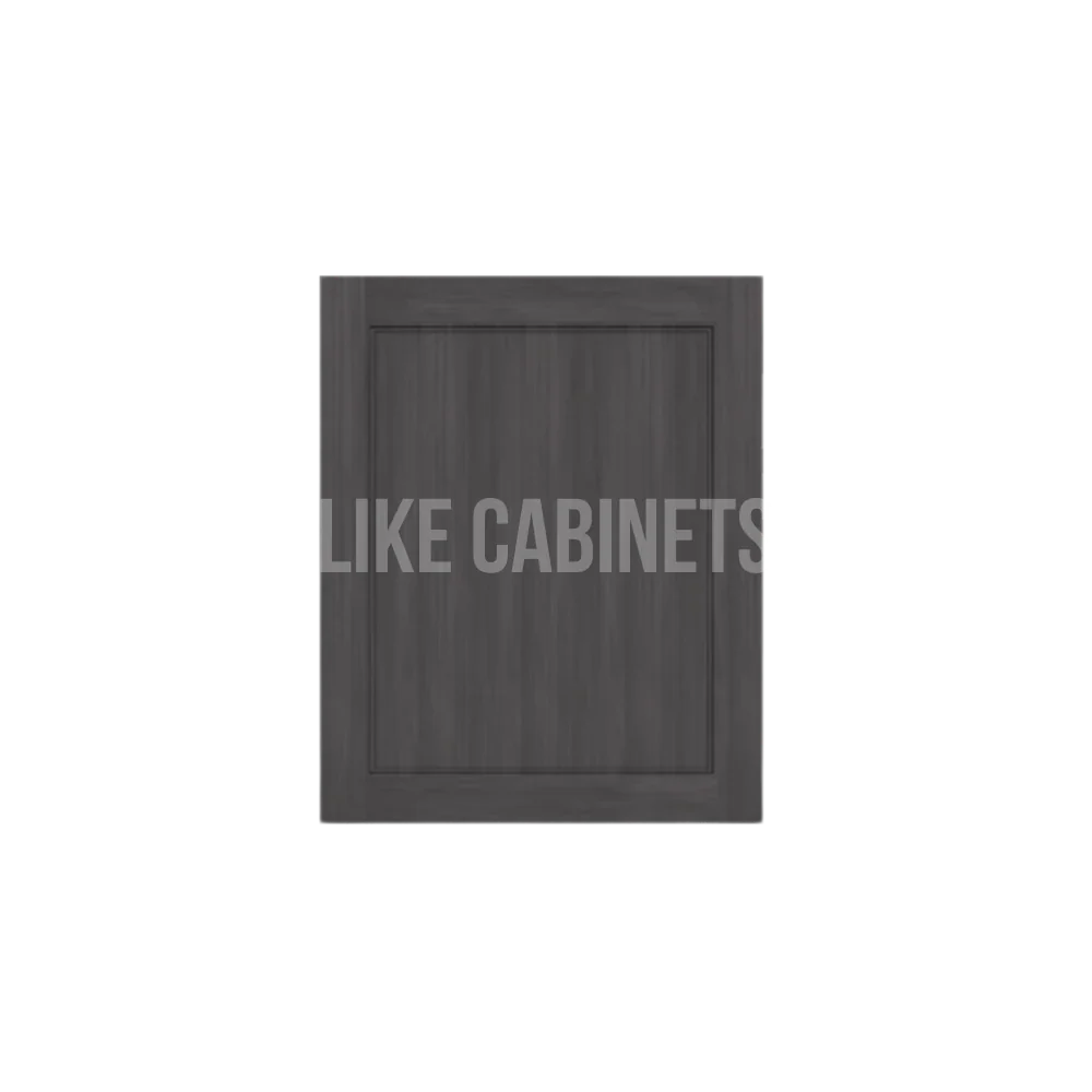 Double Smokey Gray Base Decorative Door Panel